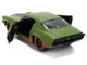 Dom s 1973 Chevrolet Camaro F Bomb Matt Green Dirty Version with Black Hood Stripe Fast & Furious 2009 Movie Fast & Furious 25 Years Series 1/32 Diecast Model Car Jada 36393 Dom s 1973 Chevrolet Camaro F Bomb Matt Green Dirty Version with Black Hood Stripe Fast & Furious 2009 Movie Fast & Furious 25 Years Series 1/32 Diecast Model Car Jada 36393