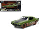 Dom s 1973 Chevrolet Camaro F Bomb Matt Green Dirty Version with Black Hood Stripe Fast & Furious 2009 Movie Fast & Furious 25 Years Series 1/32 Diecast Model Car Jada 36393 Dom s 1973 Chevrolet Camaro F Bomb Matt Green Dirty Version with Black Hood Stripe Fast & Furious 2009 Movie Fast & Furious 25 Years Series 1/32 Diecast Model Car Jada 36393