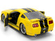 2006 Ford Mustang GT Yellow with Black Stripes Fast & Furious 25 Years Series 1/32 Diecast Model Car Jada 36438