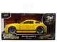 2006 Ford Mustang GT Yellow with Black Stripes Fast & Furious 25 Years Series 1/32 Diecast Model Car Jada 36438