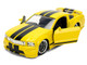 2006 Ford Mustang GT Yellow with Black Stripes Fast & Furious 25 Years Series 1/32 Diecast Model Car Jada 36438