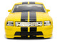 2006 Ford Mustang GT Yellow with Black Stripes Fast & Furious 25 Years Series 1/32 Diecast Model Car Jada 36438