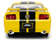 2006 Ford Mustang GT Yellow with Black Stripes Fast & Furious 25 Years Series 1/32 Diecast Model Car Jada 36438