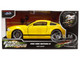 2006 Ford Mustang GT Yellow with Black Stripes Fast & Furious 25 Years Series 1/32 Diecast Model Car Jada 36438