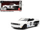 2012 Dodge Challenger SRT8 Stormtrooper Livery White with Graphics Star Wars Franchise Hollywood Rides Series 1/32 Diecast Model Car Jada 36915
