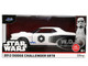 2012 Dodge Challenger SRT8 Stormtrooper Livery White with Graphics Star Wars Franchise Hollywood Rides Series 1/32 Diecast Model Car Jada 36915