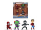 Set of 4 Diecast Figures Spider Man Wave 3 Metalfigs Series Diecast models Jada 37319