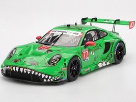 Porsche 911 GT3 R 992 #77 Klaus Bachler Laurin Heinrich Alessio Picariello AO Racing Rexy IMSA 24 Hours of Daytona 2025 1/18 Model Car Top Speed TS0642