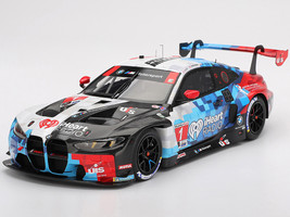 BMW M4 GT3 EVO #1 Connor De Phillippi Madison Snow Neil Verhagen Kelvin van der Linde Paul Miller Racing IMSA 24 Hours of Daytona 2025 1/18 Model Car Top Speed TS0650