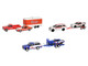Racing Hitch & Tow Series #6 Set of 3 pieces 1/64 Diecast Model Cars Greenlight 31190-A-B-C