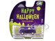 Volkswagen Type 2 Panel Van Halloween 2025 Spooky Night Black and Purple with Glow in the Dark Paint Hobby Exclusive Series 1/64 Diecast Model Car Greenlight GL30556