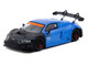 Audi R8 LMS GT3 evo II #10 Tarmac Works 10th Anniversary Blue Metallic and Matt Black Hobby64 Series 1/64 Diecast Model Car Tarmac Works T64-043-10TH