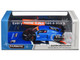 Audi R8 LMS GT3 evo II #10 Tarmac Works 10th Anniversary Blue Metallic and Matt Black Hobby64 Series 1/64 Diecast Model Car Tarmac Works T64-043-10TH