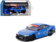 Nissan Vertex Silvia S15 RHD Right Hand Drive #10 Tarmac Works 10th Anniversary Blue Metallic Global64 Series 1/64 Diecast Model Car Tarmac Works T64G-023-10TH