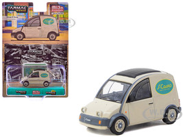 Nissan S Cargo Van RHD Right Hand Drive Presentation Beige with Tarmac Cards Global64 Series 1/64 Diecast Model Tarmac Works T64G-073-PRE