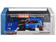 Honda Civic EG6 RHD Right Hand Drive #10 Tarmac Works 10th Anniversary Blue Metallic and Matt Black Hobby64 Series 1/64 Diecast Model Car Tarmac Works T64-TL001-10TH