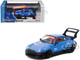 RWB 993 RHD Right Hand Drive #10 Tarmac Works 10th Anniversary Blue Metallic Hobby64 Series 1/64 Diecast Model Car Tarmac Works T64-TL017-10TH