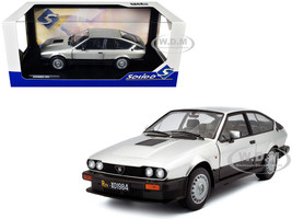 1984 Alfa Romeo GTV6 Silver Metallic 1/18 Diecast Model Car Solido S1802307