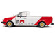 1983 Volkswagen Caddy MK 1 Pickup Truck Red Cowboy Racing Tribute White and Red 1/18 Diecast Model Car Solido S1803512