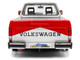 1983 Volkswagen Caddy MK 1 Pickup Truck Red Cowboy Racing Tribute White and Red 1/18 Diecast Model Car Solido S1803512
