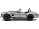 1965 Shelby Cobra 427 MKII Solido Works M Racing Tribute Gray Metallic with Stripes 1/18 Diecast Model Car Solido S1804913 1965 Shelby Cobra 427 MKII Solido Works M Racing Tribute Gray Metallic with Stripes 1/18 Diecast Model Car Solido S1804913