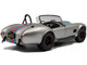 1965 Shelby Cobra 427 MKII Solido Works M Racing Tribute Gray Metallic with Stripes 1/18 Diecast Model Car Solido S1804913 1965 Shelby Cobra 427 MKII Solido Works M Racing Tribute Gray Metallic with Stripes 1/18 Diecast Model Car Solido S1804913