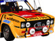 Fiat 131 Abarth #12 Michele Mouton Annie Arrii Rallye de Monte Carlo 1980 Competition Series 1/18 Diecast Model Car Solido S1806007