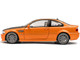 2000 BMW E46 M3 Solido Works Orange Metallic with Matt Black Hood and Carbon Top 1/18 Diecast Model Car Solido S1806509