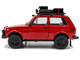 1980 Lada Niva Red with Roof Rack and Accessories 1/18 Diecast Model Car Solido S1807306 1980 Lada Niva Red with Roof Rack and Accessories 1/18 Diecast Model Car Solido S1807306