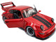 2024 RWB Bodykit Taikano Kaishin Red with Black Stripes 1/18 Diecast Model Car Solido S1807514