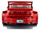 2024 RWB Bodykit Taikano Kaishin Red with Black Stripes 1/18 Diecast Model Car Solido S1807514