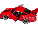 2024 RWB Bodykit Taikano Kaishin Red with Black Stripes 1/18 Diecast Model Car Solido S1807514
