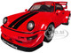 2024 RWB Bodykit Taikano Kaishin Red with Black Stripes 1/18 Diecast Model Car Solido S1807514