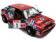 Lancia Delta HF Integrale #1 Miki Biasion Tiziano Siviero Winner Rally Sanremo 1989 Competition Series 1/18 Diecast Model Car Solido S1807808