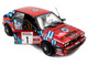 Lancia Delta HF Integrale #1 Miki Biasion Tiziano Siviero Winner Rally Sanremo 1989 Competition Series 1/18 Diecast Model Car Solido S1807808