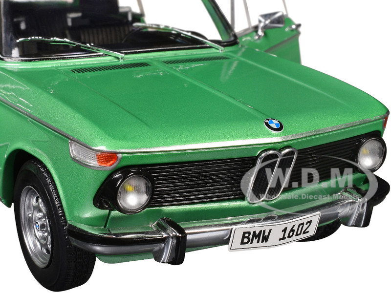 1971 BMW 1602 Taiga Green Metallic 1/18 Diecast Model Car by Solido