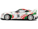 2024 Toyota GR Supra #36 Toyota Racing Tribute White with Green and Red Graphics 1/18 Diecast Model Car Solido S1809007
