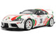 2024 Toyota GR Supra #36 Toyota Racing Tribute White with Green and Red Graphics 1/18 Diecast Model Car Solido S1809007
