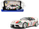 2024 Toyota GR Supra #36 Toyota Racing Tribute White with Green and Red Graphics 1/18 Diecast Model Car Solido S1809007