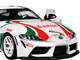 2024 Toyota GR Supra #36 Toyota Racing Tribute White with Green and Red Graphics 1/18 Diecast Model Car Solido S1809007 2024 Toyota GR Supra #36 Toyota Racing Tribute White with Green and Red Graphics 1/18 Diecast Model Car Solido S1809007