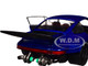 2024 Porsche 911 KS R by Khyzyl Saleem Dark Blue Metallic 1/18 Diecast Model Car Solido S1810503