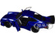 2024 Porsche 911 KS R by Khyzyl Saleem Dark Blue Metallic 1/18 Diecast Model Car Solido S1810503