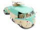 2024 Volkswagen Cool Combi Van with Trailer Long Beach Surfing Club Mint Green and Cream with Roof Rack and Surfboard 1/18 Diecast Model Car Solido S1810905 2024 Volkswagen Cool Combi Van with Trailer Long Beach Surfing Club Mint Green and Cream with Roof Rack and Surfboard 1/18 Diecast Model Car Solido S1810905