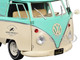 2024 Volkswagen Cool Combi Van with Trailer Long Beach Surfing Club Mint Green and Cream with Roof Rack and Surfboard 1/18 Diecast Model Car Solido S1810905 2024 Volkswagen Cool Combi Van with Trailer Long Beach Surfing Club Mint Green and Cream with Roof Rack and Surfboard 1/18 Diecast Model Car Solido S1810905