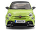 2023 Fiat F595 Abarth Verde Adrenalina Green with Black Top and Stripes 1/18 Diecast Model Car Solido S1811307 2023 Fiat F595 Abarth Verde Adrenalina Green with Black Top and Stripes 1/18 Diecast Model Car Solido S1811307