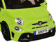 2023 Fiat F595 Abarth Verde Adrenalina Green with Black Top and Stripes 1/18 Diecast Model Car Solido S1811307 2023 Fiat F595 Abarth Verde Adrenalina Green with Black Top and Stripes 1/18 Diecast Model Car Solido S1811307