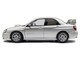 2004 Subaru Impreza WRX STI RHD Right Hand Drive Premium Silver Effect 1/18 Diecast Model Car Solido S1812303
