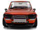 1970 Nissan Skyline C10 Hakosuka RHD Right Hand Drive Orange Metallic 1/18 Diecast Model Car Solido S1813003