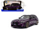 2024 BMW M3 Competition M xDrive Touring Twilight Purple Pearl Metallic with Black Top 1/18 Diecast Model Car Solido S1813701 2024 BMW M3 Competition M xDrive Touring Twilight Purple Pearl Metallic with Black Top 1/18 Diecast Model Car Solido S1813701