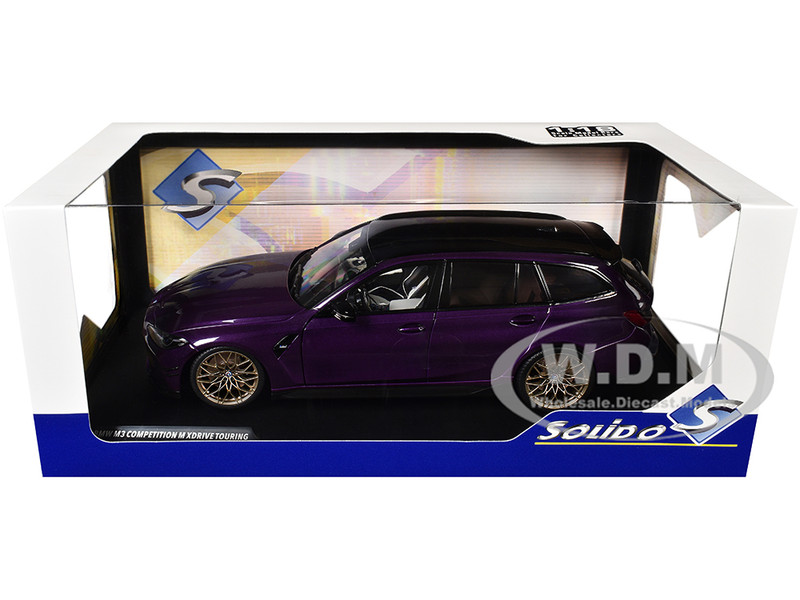 MINICHAMPS  M3 Coupé 1/43 パープル 2024 BMW M3 COMPETITION M XDRIVE TOURING TWILIGHT PURPLE 1/18 BY